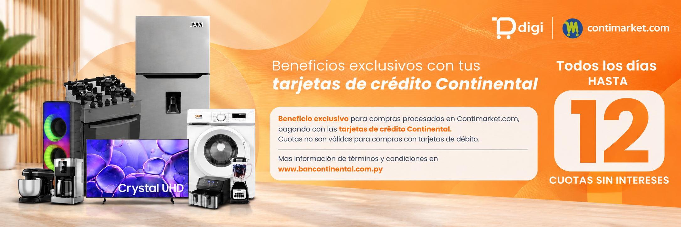Contimarket_12 Cuotas sin intereses